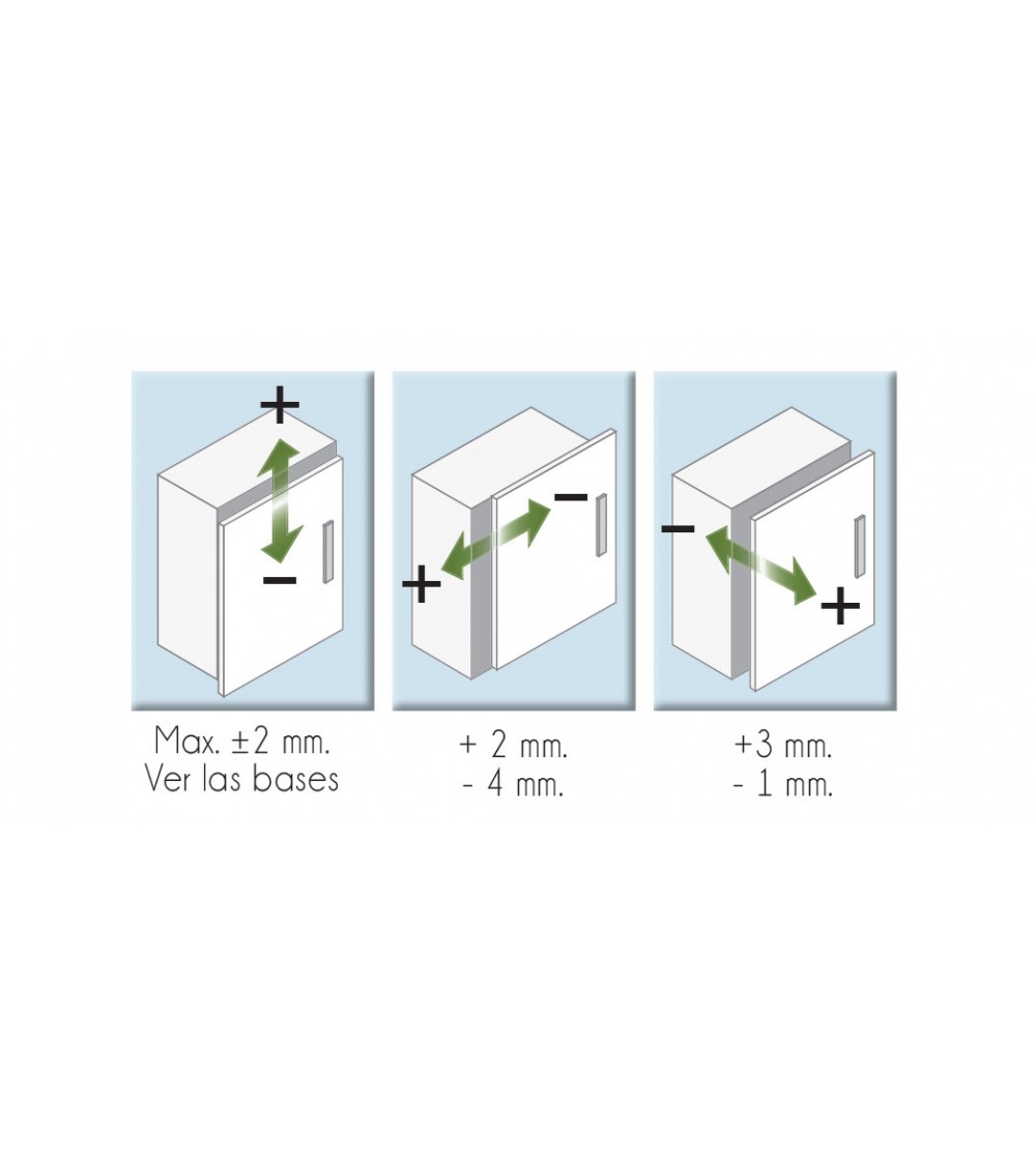 Bisagra Acodada 110º Clip-on Hidráulica + Base 3D |  AndaserStore OFERTA