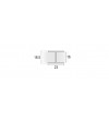 Perfil H Puerta Corredera Armario Madera Pino 16 mm |AndaserStore OFERTA