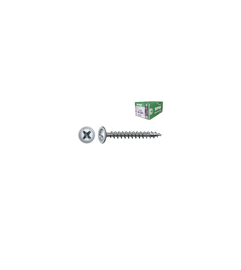 Tornillo Spax Unión 3,5x20 CP Wirox 3.000 Und | AndaserStore OFERTA