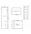 Kit Módulo Cocina Columna Despensero Alt. 200 cm Blanco | AndaserStore OFERTA