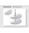 Juego Bandejas Semicirculares 180º con Barra| AndaserStore OFERTA