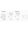 Fregadero Cocina Acero Inox Serie Berlín 40x40 cm | AndaserStore OFERTA