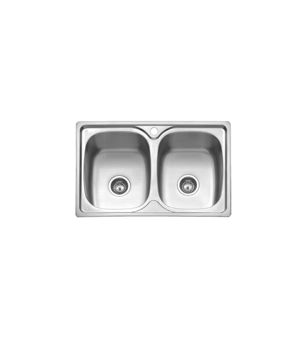 Fregadero Cocina Acero Inox Serie Dublín 80x48 cm | AndaserStore OFERTA