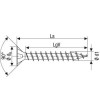 Tornillo Spax 3,5x40 C. Plana T-STAR Wirox 1.000 Und | AndaserStore OFERTA