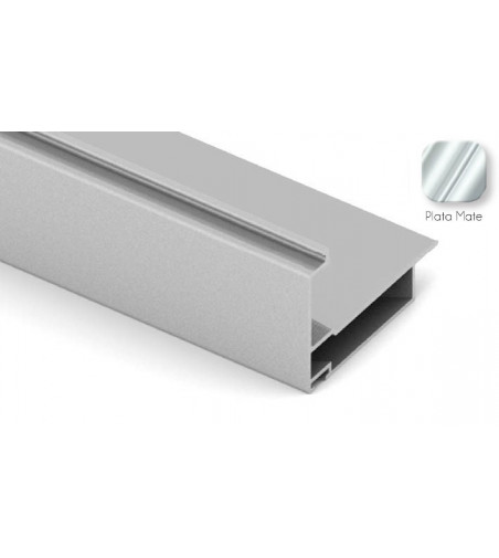 Kit Tirador Puerta Corredera Armario Plata mate 16 mm | AndaserStore OFERTA