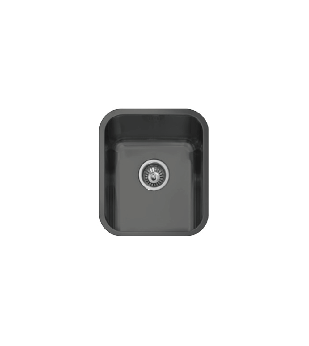 Fregadero Cocina Acero NEGRO Serie Roma 34x40 cm | AndaserStore OFERTA