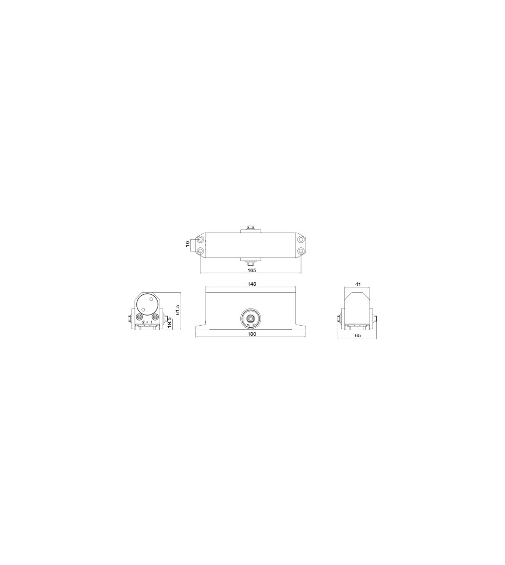 Cierrapuertas CTB76 Sin Retenedor Plata Mate | AndaserStore OFERTA