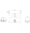 Cierrapuertas CTB76 Sin Retenedor Plata Mate | AndaserStore OFERTA