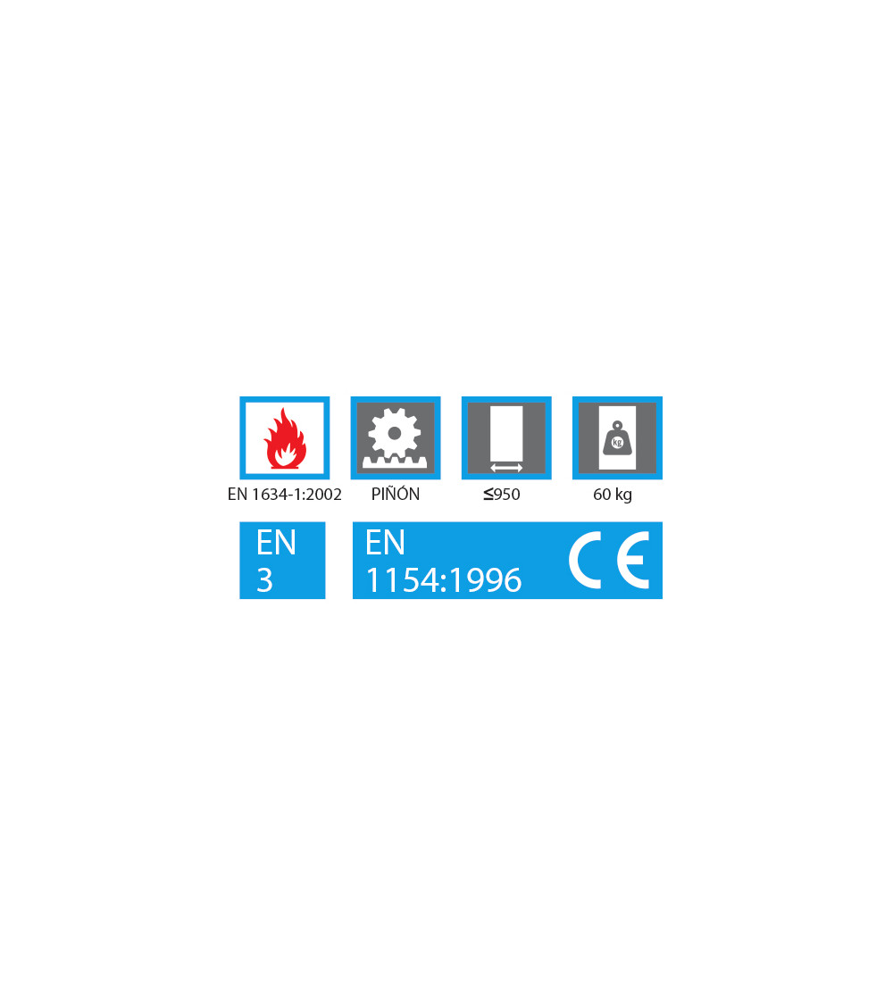 Cierrapuertas CTB76 Sin Retenedor Plata Mate | AndaserStore OFERTA