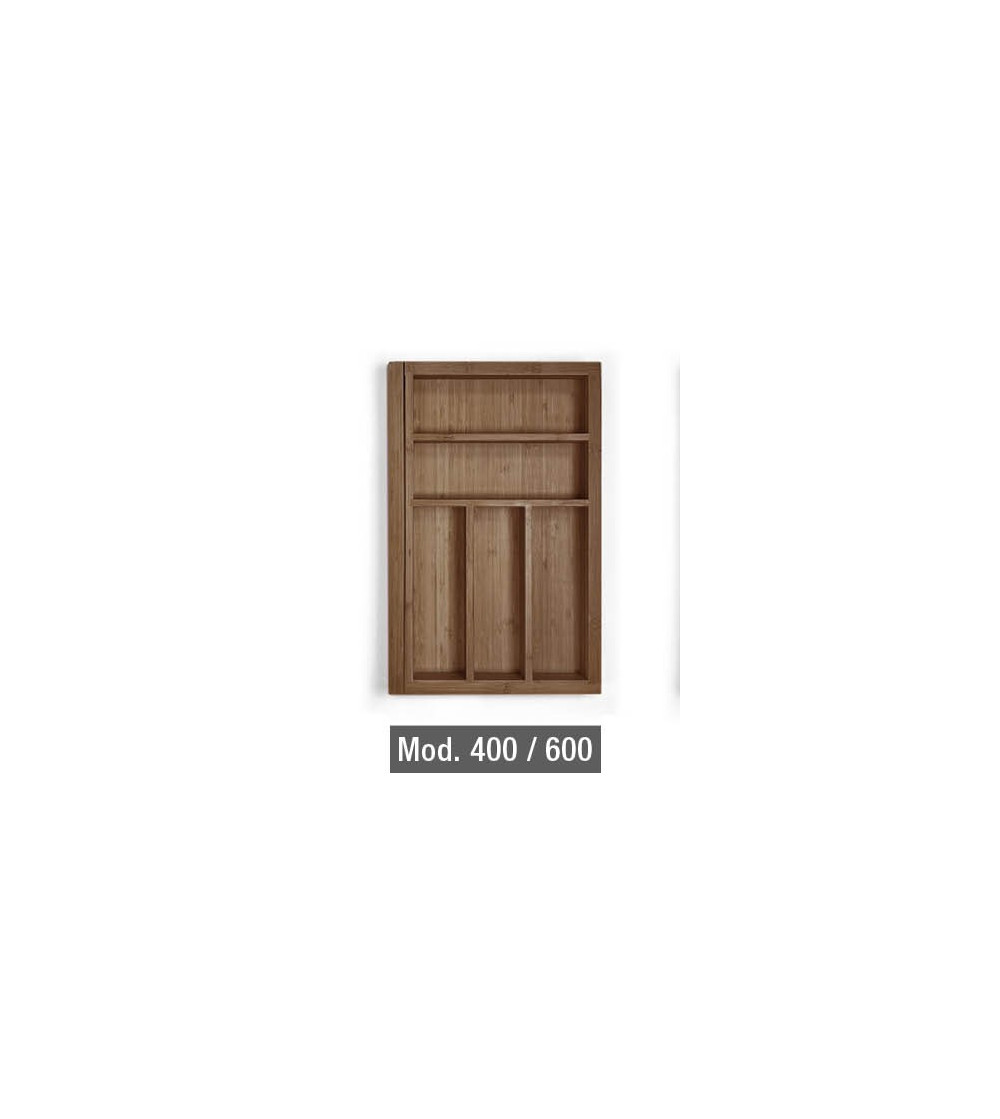 Cubertero de Madera Extensible Nogal 400/600 mm | AndaserStore OFERTA