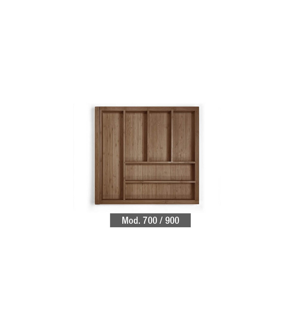 Cubertero de Madera Extensible Nogal 700/900 mm | AndaserStore OFERTA