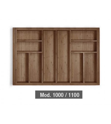 Cubertero de Madera Extensible Nogal 1000/1100 mm | AndaserStore OFERTA