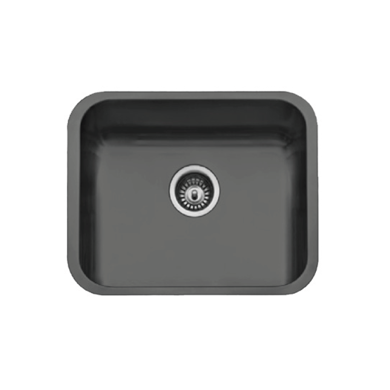 Fregadero Cocina Acero NEGRO Serie Roma 50x40 cm | AndaserStore OFERTA