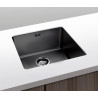 Fregadero Cocina Acero NEGRO Serie Berlín 50x40 cm | AndaserStore OFERTA