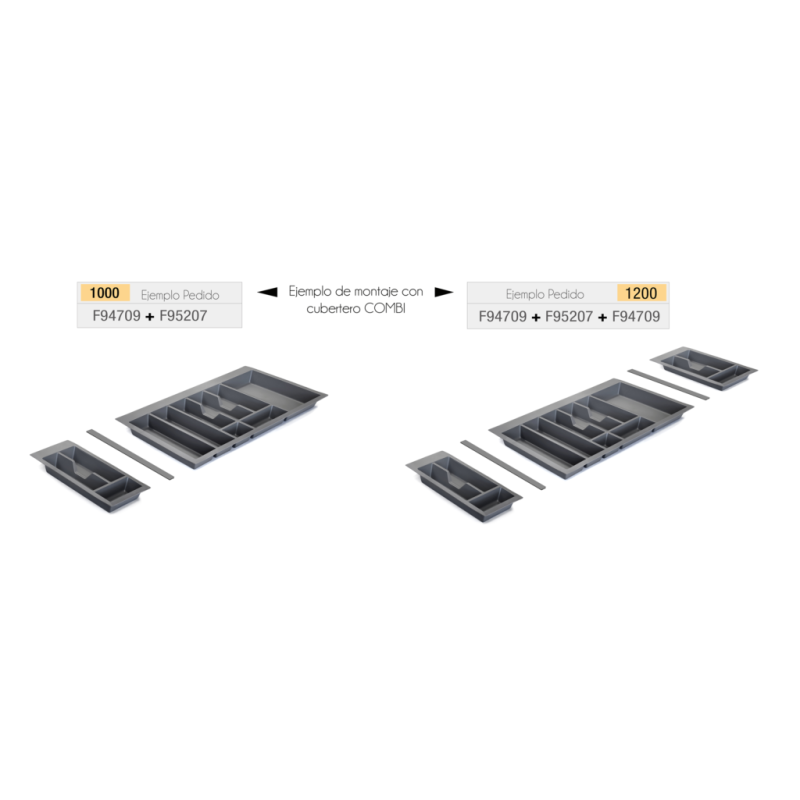 Cubertero de Inyección para cajón cocina | AndaserStore OFERTA