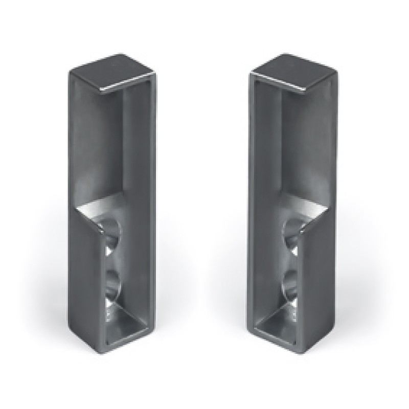 Juego Soporte Lateral Ciego Barra Rectángular | AndaserStore OFERTA