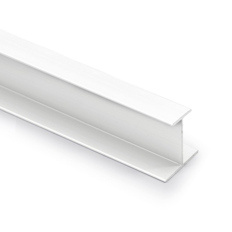 Perfil H Puertas Correderas Armario Blanco 16 mm | AndaserStore OFERTA