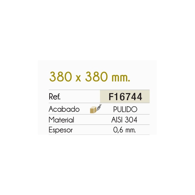 Fregadero Cocina Acero NEGRO Mod. Zurich 38x38 cm | AndaserStore OFERTA