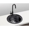 Fregadero Cocina Acero NEGRO Mod. Estambul 49 cm Diámetro | AndaserStore OFERTA