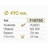 Fregadero Cocina Acero NEGRO Mod. Estambul 49 cm Diámetro | AndaserStore OFERTA