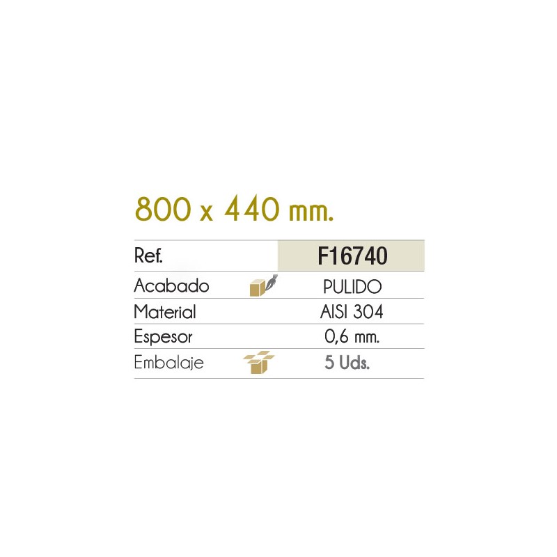 Fregadero Cocina Acero NEGRO Serie Dublín 80x44 cm | AndaserStore OFERTA