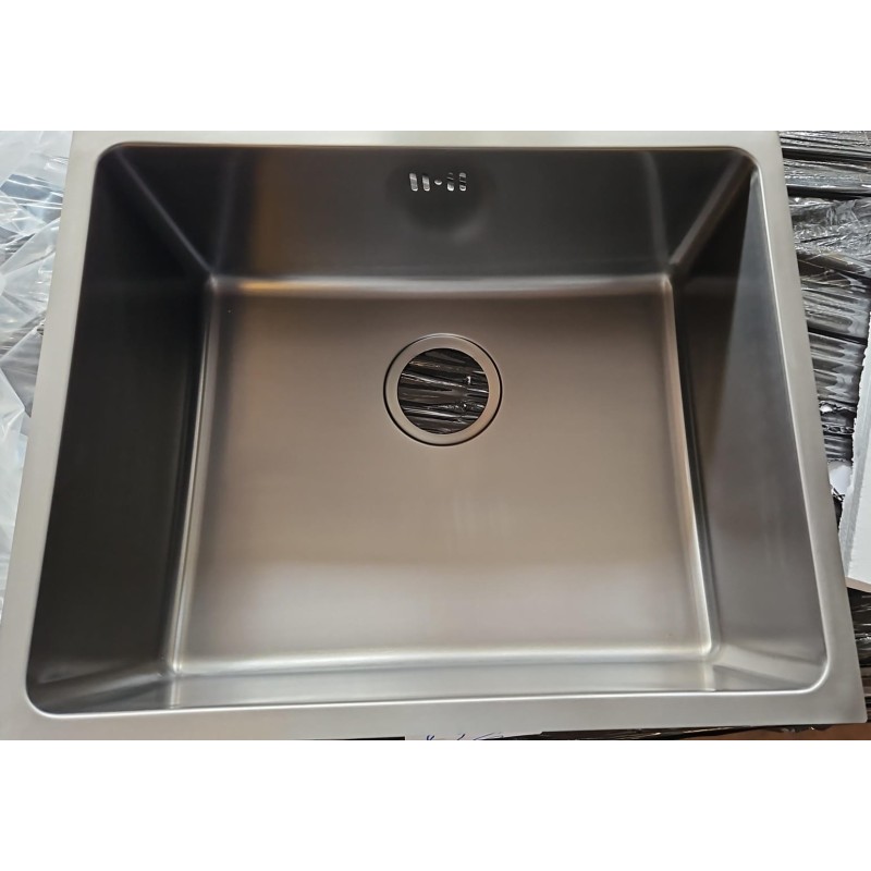 Fregadero Cocina Acero NEGRO Mod. Estambul 49 cm Diámetro | AndaserStore OFERTA
