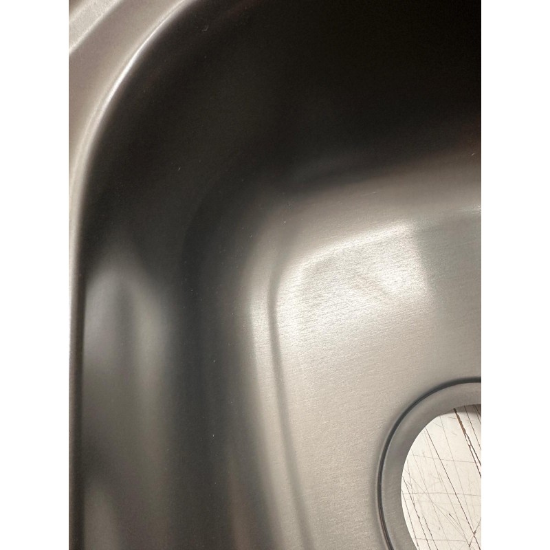Fregadero Cocina Acero NEGRO Serie Dublín 80x44 cm | AndaserStore OFERTA